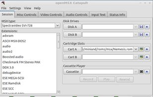 openMSX screenshot 3