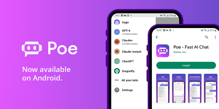 Poe AI Chat expands reach with Poe for Android, bringing AI chat to a ...