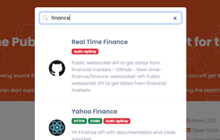 Search APIs on APIslist