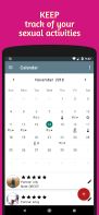 S*x Tracker Logger Calendar, C screenshot 1