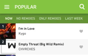 Hype Machine screenshot 2