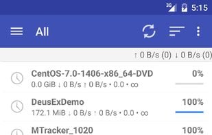 qBittorrent Controller screenshot 1