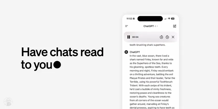 OpenAI introduces 'Read Aloud' feature in ChatGPT app, supporting 37 languages image