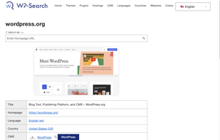WP-Search screenshot 1