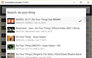 YoutubeDownloader screenshot 3