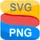SVG to PNG Image Converter icon
