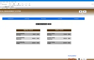 Eazitron EaziFin screenshot 1