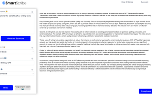 SmartScribe's Writing Assistant