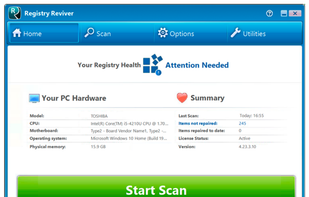 Registry Reviver screenshot 1