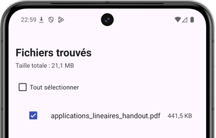 PDF finder Pro screenshot 1