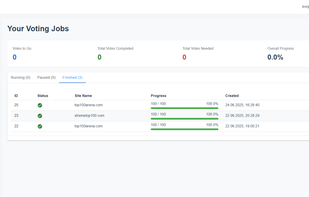 TopListVotes screenshot 1
