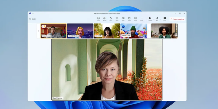 Microsoft Teams will launch new animated backgrounds feature for more engaging virtual meetings image
