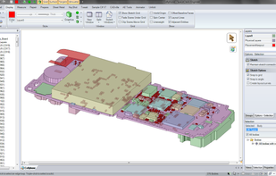SpaceClaim Engineer includes tools to automatically find and remove small features, greatly accelerating model preparation.