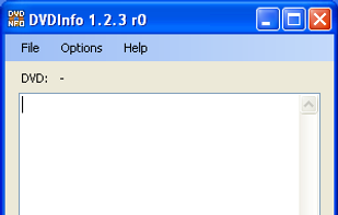 DVDInfo 1.2.3r0 on Windows XP