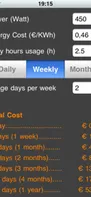 Power Cost screenshot 3