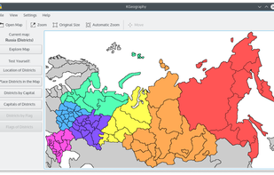 KGeography screenshot 2