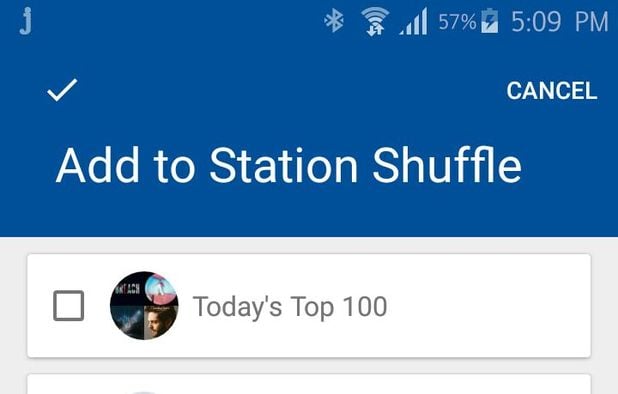 Jango Free radio, just like Pandora only fewer ads and more