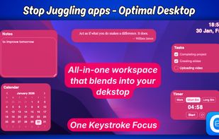 Stop juggling apps - Optimal Desktop