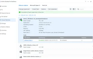 Synology Active Backup for Business screenshot 1