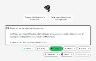Mammouth AI screenshot 2