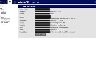 DHCP Scope