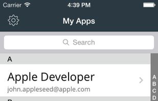 Meldium screenshot 2