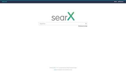 Searx screenshot 1
