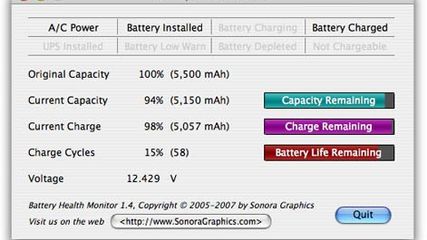 Battery Health Monitor screenshot 1