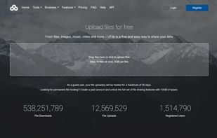 Ufile.io screenshot 1