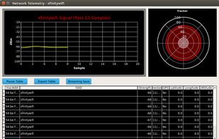 sparrow-wifi screenshot 1