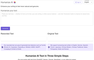 HumanizeAI.app screenshot 1