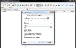 Adding drives - Adding drives is simple and once you do even the largest and fullest of drives gets indexed extremely fast.