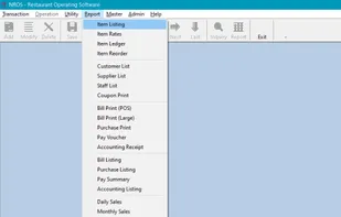 NROS Restaurant POS Billing Software screenshot 2