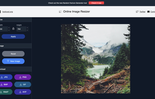 Online Image Resizer by ToolCool