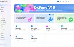 Wondershare Dr.Fone screenshot 1