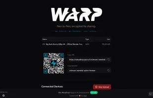 WarpDrop screenshot 1