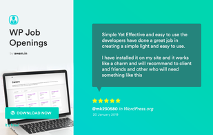 WP Job Openings screenshot 1
