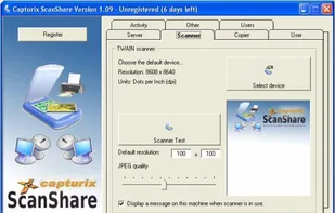Capturix ScanShare screenshot 1