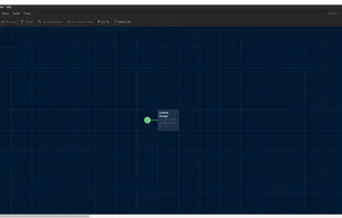 The interface when a new story is made.
