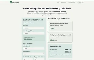 BoringCalc screenshot 2