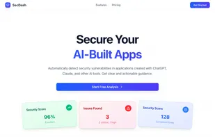 SecDash screenshot 1