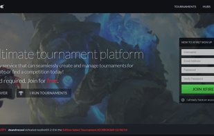 Xfire Tournament Platform screenshot 1