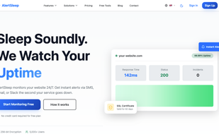 landing page