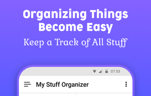 My Stuff Organizer screenshot 1