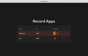 Record Apps screenshot 1