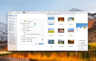 File Transfer Tool for Mac * FTP Client * SFTP Client * WebDAV Client * Amazon S3 Client * Backblaze B2 client * Google Drive Client * Rackspace CloudFiles Client *  SMB Client * AFP Client * NFS  Client * VNC Client * You can save remote Connections as Favorites * You can use ForkLift Mini in the Menu bar to mount Saved Connections * You can use ForkLift Mini to drop Files to Saved Connections