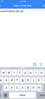 Note To Self Mail screenshot 1