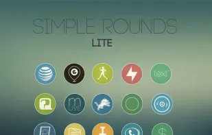 Simple Rounds Lite Icon Pack screenshot 1
