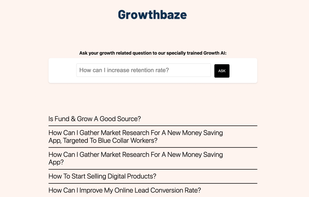 Growthbaze AI screenshot 1
