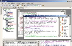 HydraIRC screenshot 1